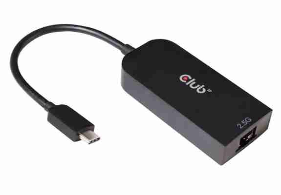 Club 3D vydává 2,5Gb/s síťové karty Ethernet do USB, asi s čipy Realtek RTL8156
