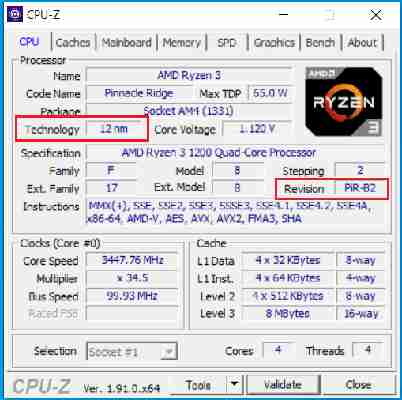 AMD Ryzen 3 1200 „AF“ je jenom z jednoho CCX. Výkon má lepší o 14–25 %